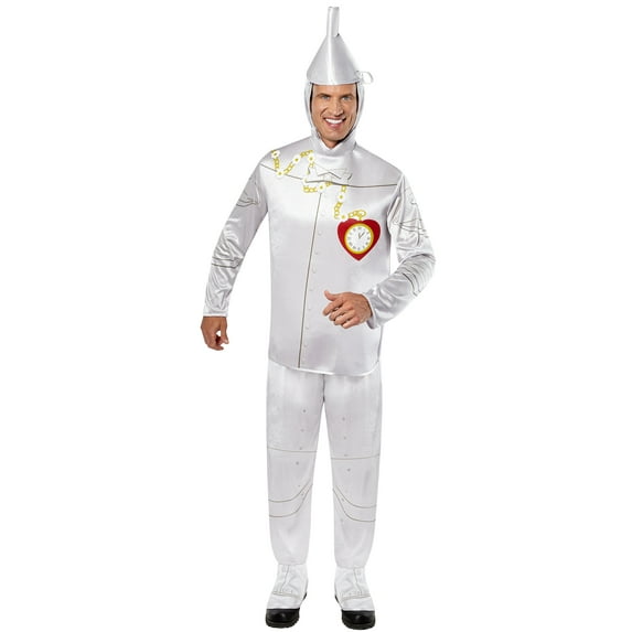 The Wizard of Oz Tinman Men's Halloween Fancy-Dress Costume for Adult, 44