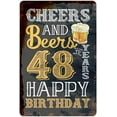 thumbnail image 1 of Tin Poster Metal Sign Beer Cheers Beer S Iron Pain G Wall Decor Beer Bar Club Decor 8x12 Inch Plaque Retro Signs, 1 of 4