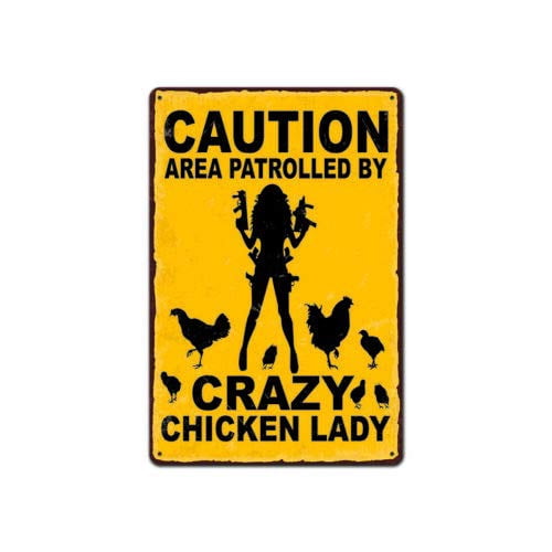 Caution Area Patrolled By Crazy Farm Lady Digital Art by Tinh Tran Le
