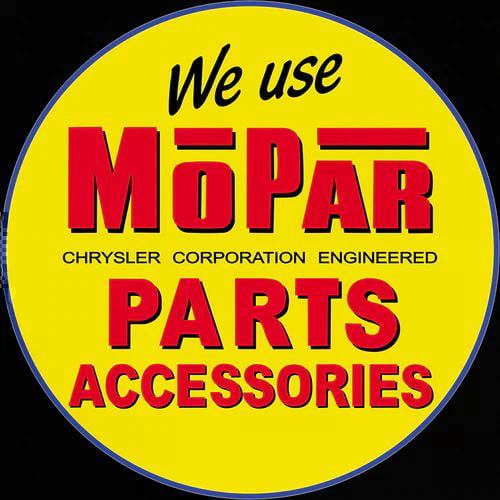 Tin Sign Mopar-P&A-Round 12"