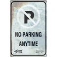 thumbnail image 1 of Tin Sign No Parking Warning -‘no Parking Anytime',8x12inch Funny No Parking Metal for Road Farmhouse Fence Home Wall Gate Vintage Sign, 1 of 5