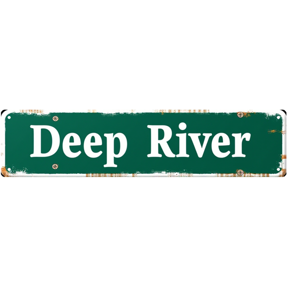 Tin Signs - 16x4 Inches Durham Retro Road Sign - Perfect for Vineyard, Kitchen, Porch - Wine Bar Decor, Farmhouse Decor, Outdoor Signs