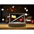 thumbnail image 1 of Tin Whistle 3D Engraved Crystal 3D Engraved Crystal Keepsake/Gift/Decor/Collectible/Souvenir, 1 of 6
