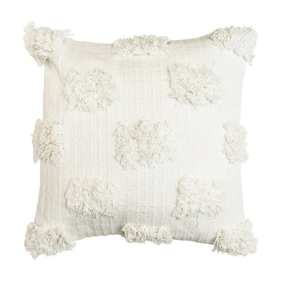 Tina Dots Decorative Pillow Cover Off White Single 20X20