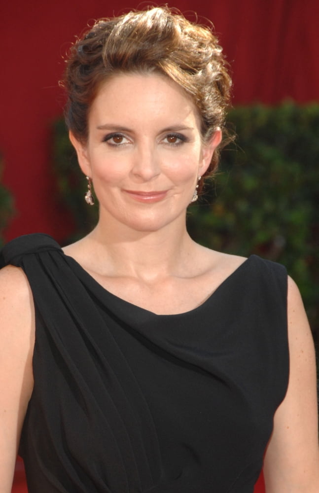 Tina Fey (Wearing A Gucci Black Gown) At Arrivals For 61St Primetime Emmy Awards - Arrivals Canvas Art - (16 x 20)