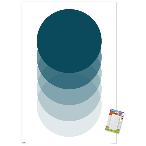 Tina Lavoie - Blue Sunrise II Wall Poster, 22.375" x 34"