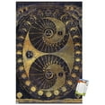 thumbnail image 1 of Tina Lavoie - Golden Elements Of The Moon Astronomy Chart Wall Poster, 14.725" x 22.375", 1 of 3