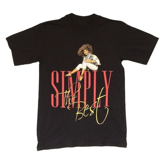 Tina-Turner-Simply Black-T-Shirt Unisex Tee All Size S M L 234XL HE909