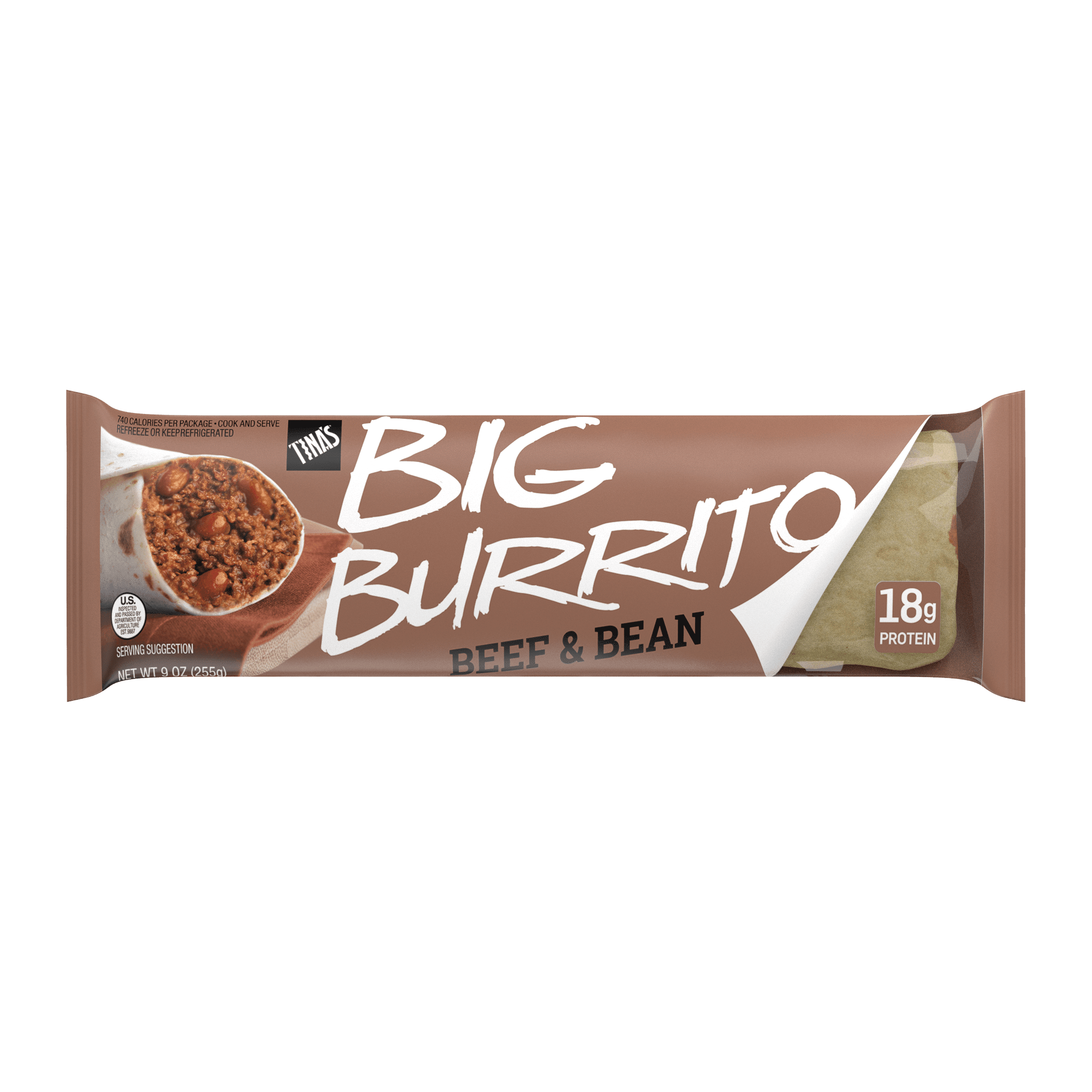 El Monterey Beef & Bean Chimichangas 32 Oz Bag