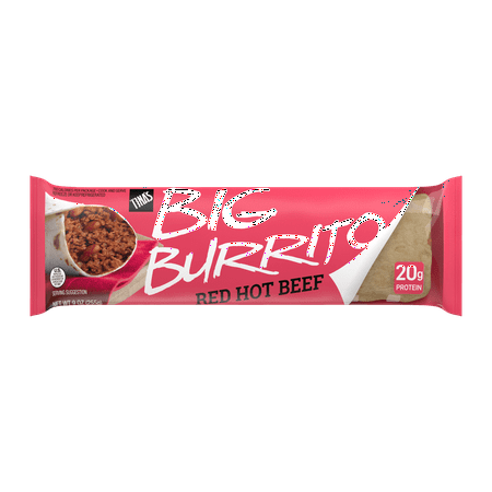 Tina's Big Burrito Red Hot Beef, Packaged Burrito, 9 oz, 1 Count