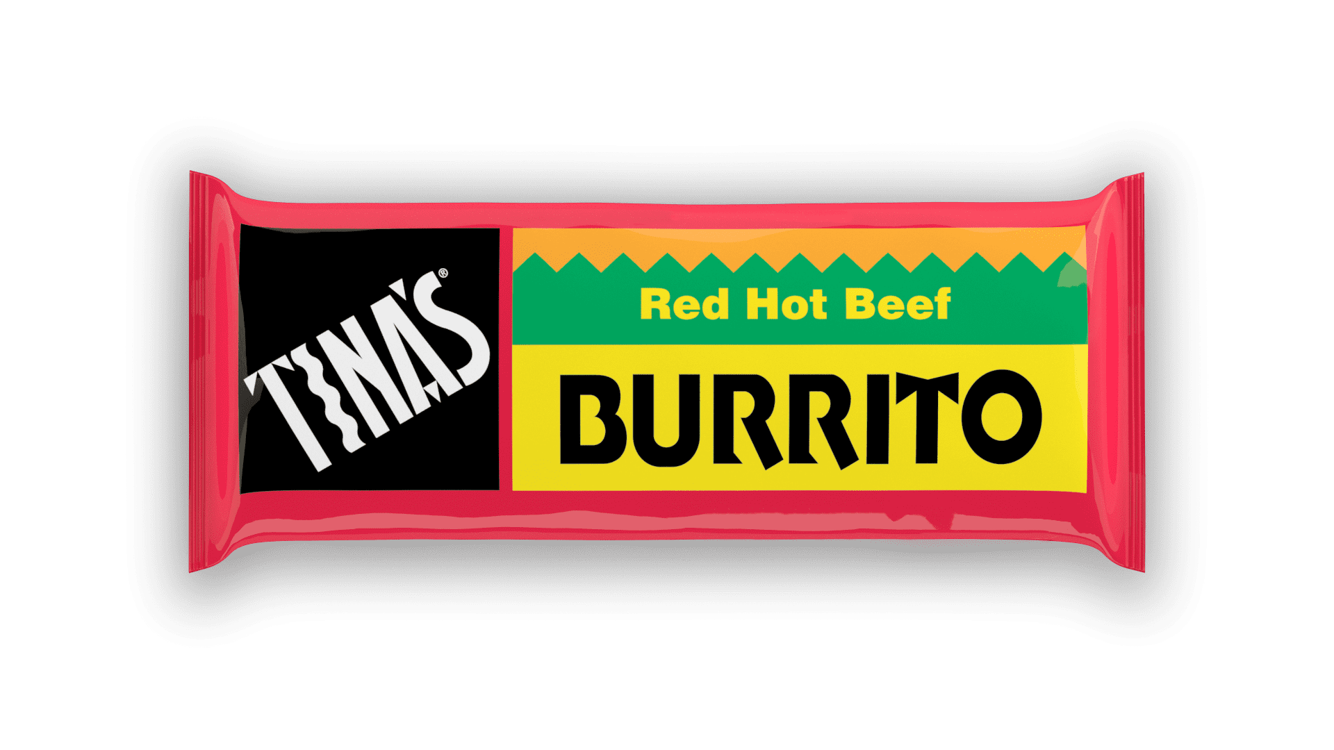 Tina's Red Hot Beef Burrito, 4oz, 1 Count (Frozen)