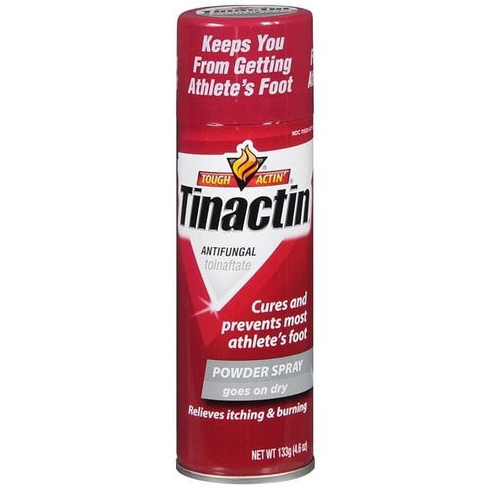 Tinactin Antifungal Aerosol Powder Spray, Value Size 4.6 oz
