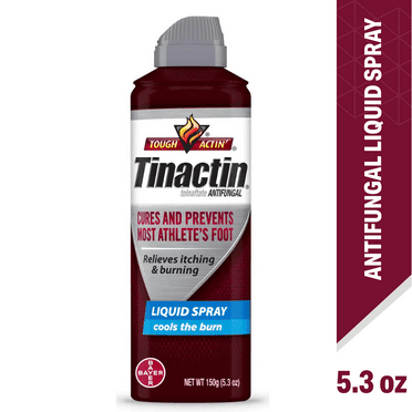 Tinactin Athlete's Foot Spray, Liquid Antifungal Spray, 5.3 oz Can