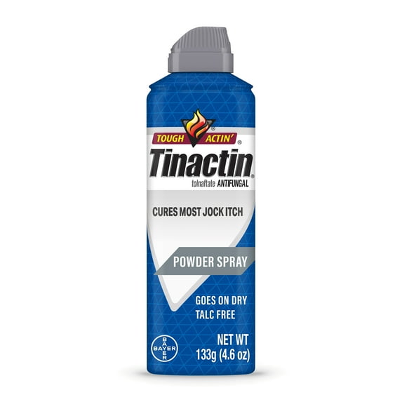 Tinactin Jock Itch Treatment Antifungal Powder Spray, 4.6 oz Can