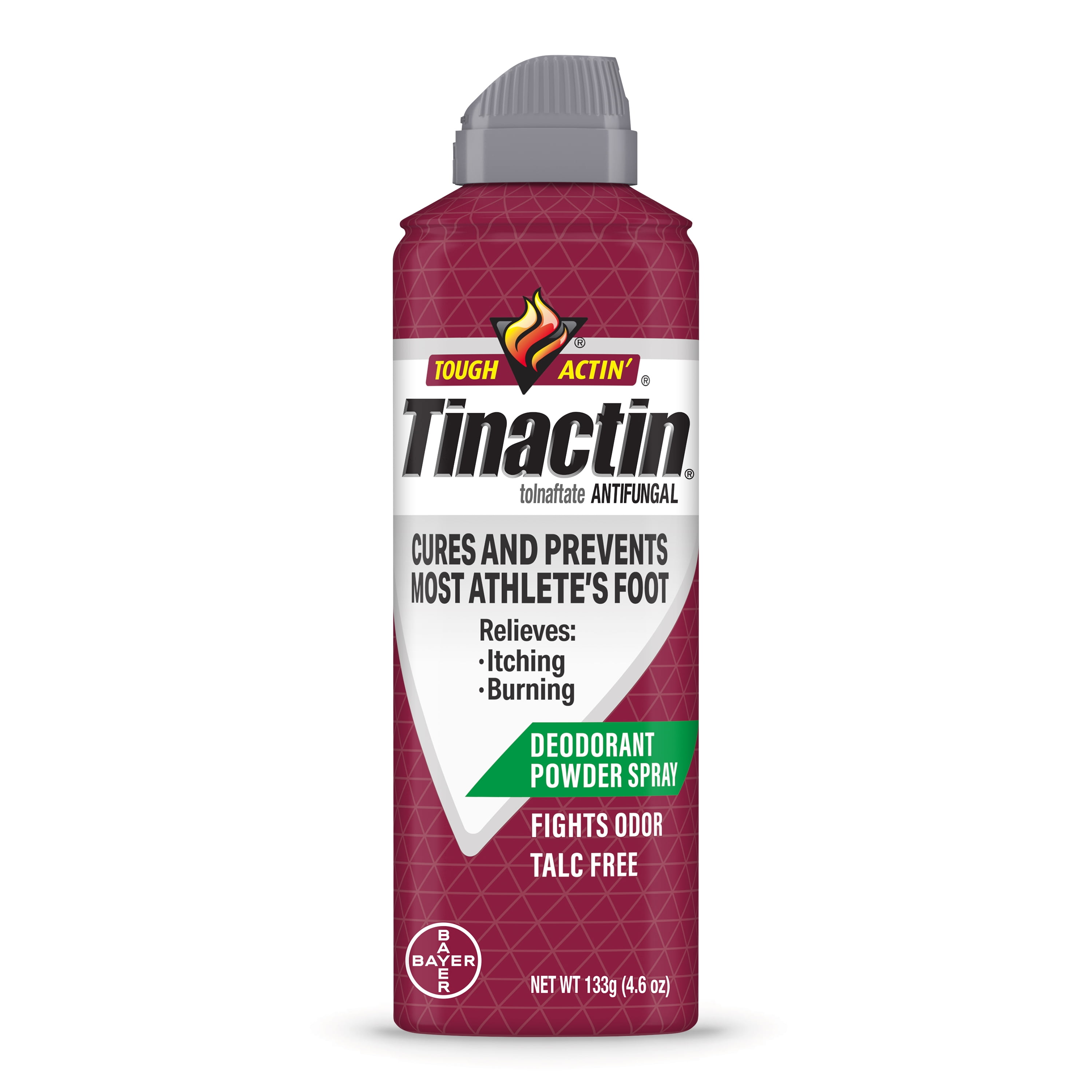 Tinactin Athlete's Foot Spray Antifungal Deodorant Powder Spray, 4.6oz