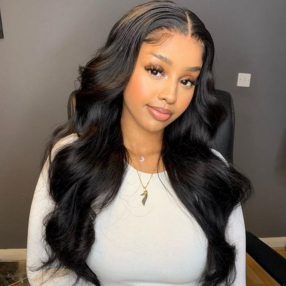 Tinashe Body Wave Human Hair Wigs 13x4 Lace Front Wigs Human Hair 24 inch 200% Density