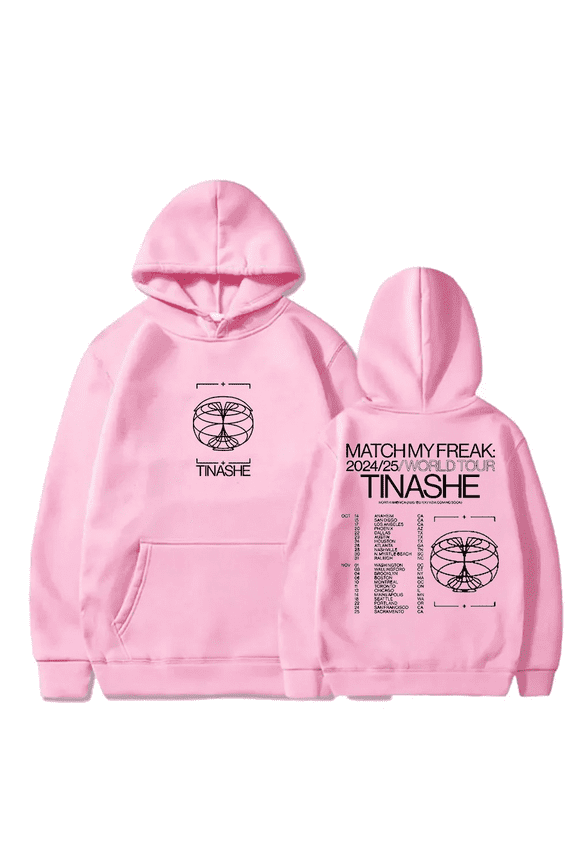 Tinashe Merch Tracklist Hunter Hoodie! Unisex Long Sleeve Casual Jacket, Fan-Exclusive Trendy Top