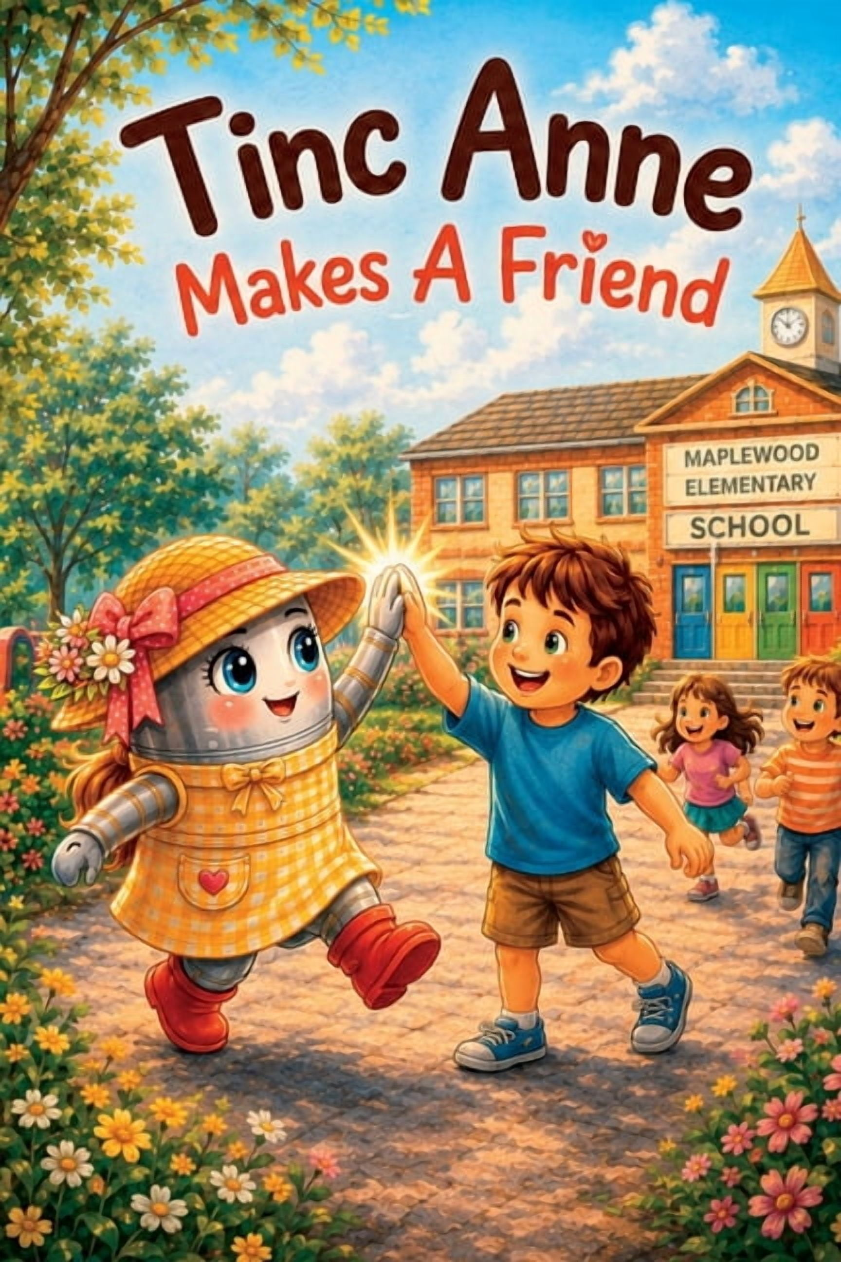 The Tinc Anne Childrens Educational Tinc Anne Makes A Friend: A Heartwarming Story About Making Friends In A New School, (Paperback)