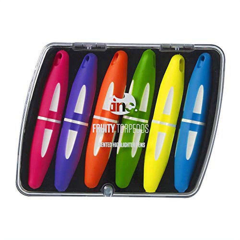 Tinc Fruity Torpedoes Set of 6 Scented Highlighters