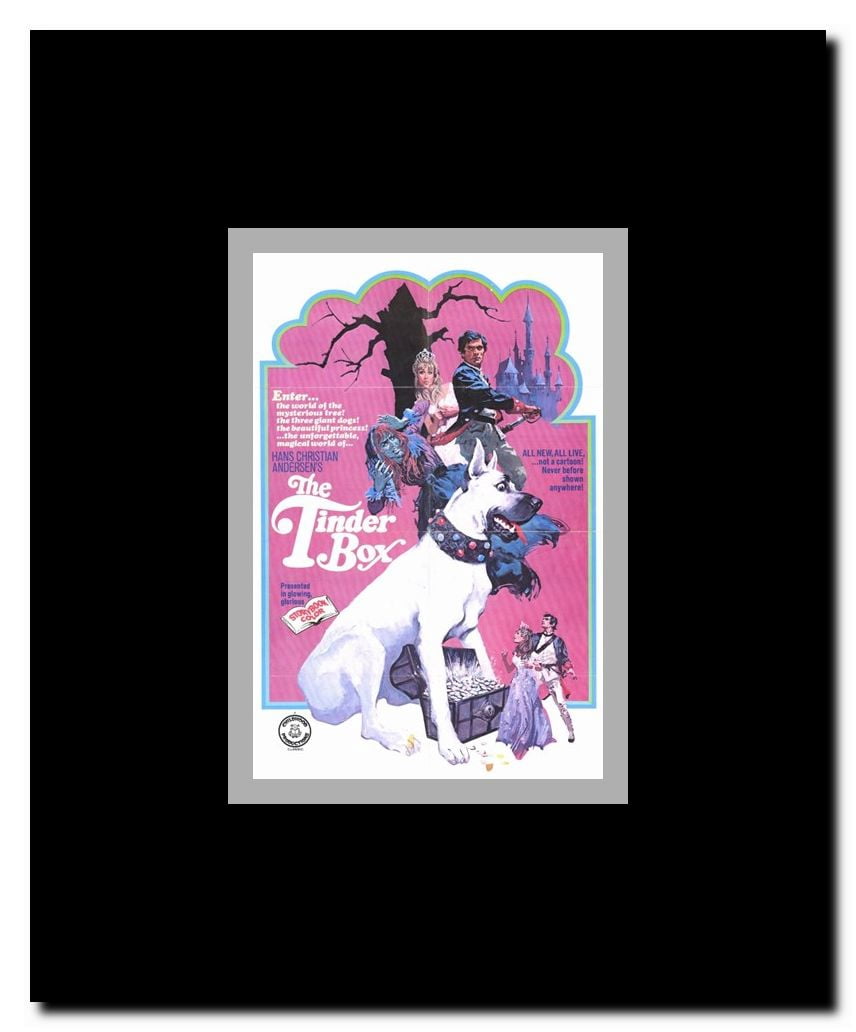 Tinder Box Framed Movie Poster
