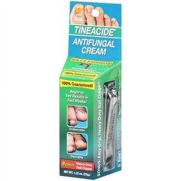 Dr. Blaine's Tineacide Nail Renewal Gel With Nail Clipper, 1.25 oz, Bottle