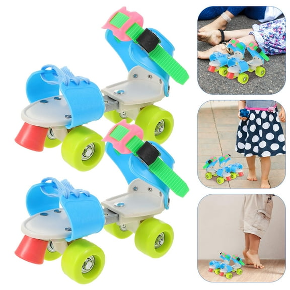 Tineasur Protective Roller Skates for Kids and Adults Indoor Outdoor Beginner Skating Adjustable Size