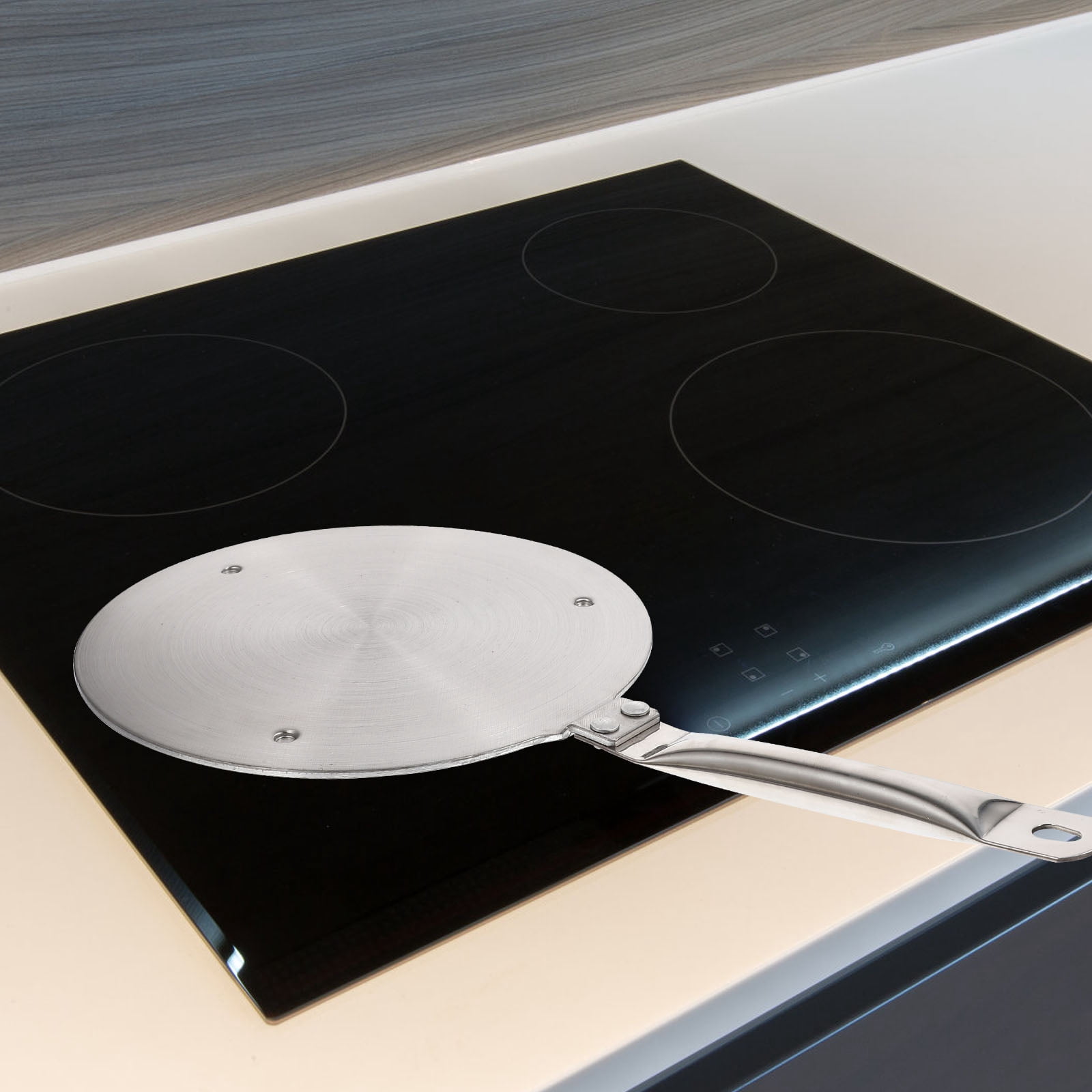 Tineasur Heat Diffuser Plate with Handle Stainless Steel Kitchen ...