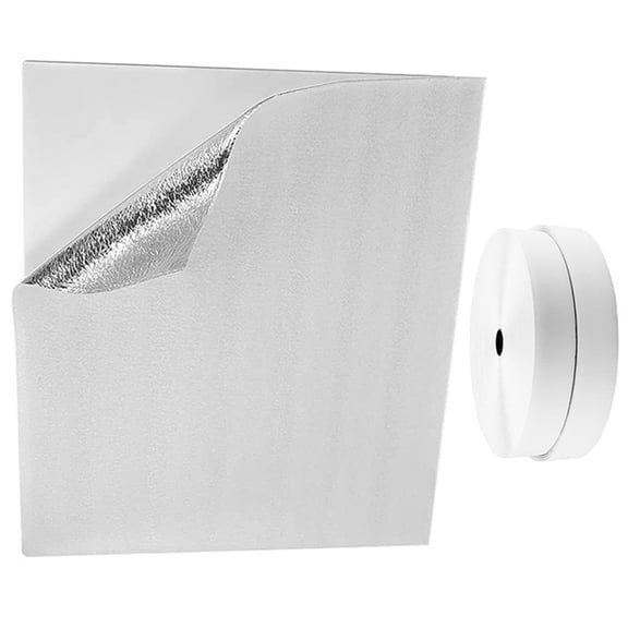 Tineasur White Attic Fan Insulation Cover with Hook Design for Easy Installation