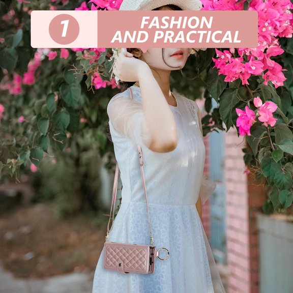 Tineasur 1 Set Mobile Case Z Case Rose Artificial for Women Everyday Use