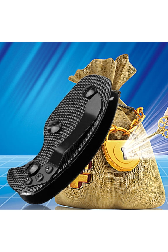 Aluminum Key Holder Black Outdoor Pocket Tool for Everyday Carry