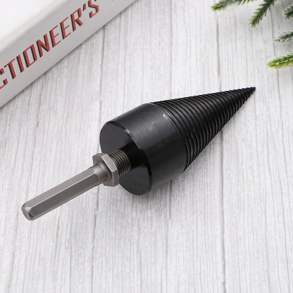 Tineasur Rotary Bit Set for Woodworking Carbon Steel Forged Super Toughness Black