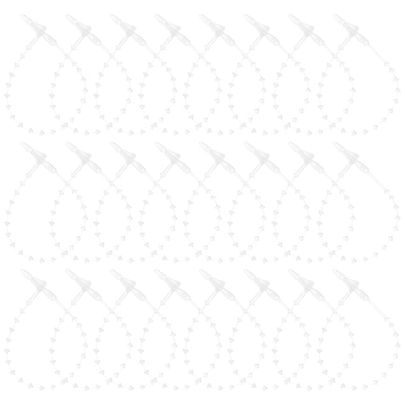Tineasur Loop Garment Tag Tag Fastener PP Show Logo Shopping Mall 1 Set