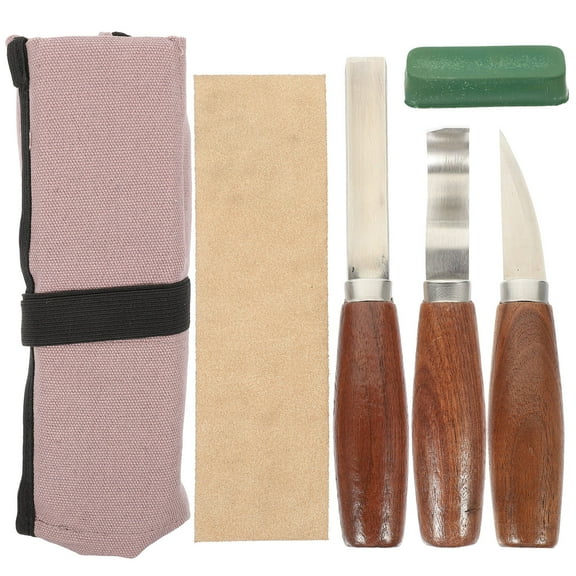 Tineasur 1 Set of Wood Carving Tools Assorted Color for Hobbyists with Woodcraft Tools for Woodworking Projects