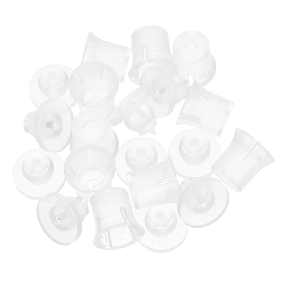 Tineasur Acrylic Screws Transparent 10-Piece Set for Advertising Hardware, and Clear Fasteners