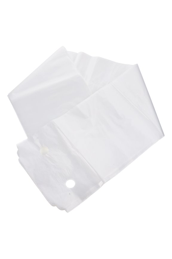 Umbrella Storage Bag Case White Plastic 100Pcs
