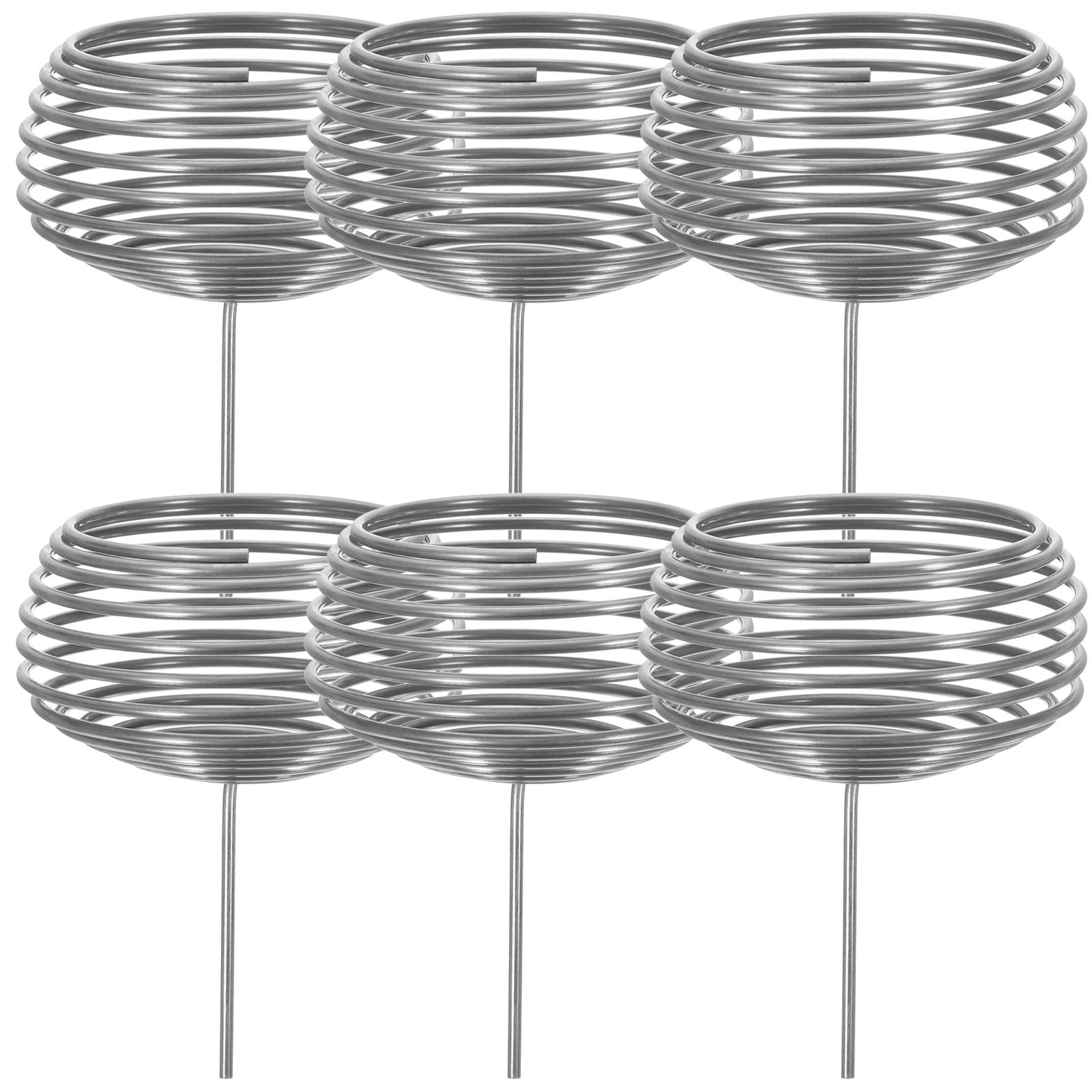Tineasur Outdoor Gardens Fertilizer Boxes Stainless Steel Silver 10Pcs ...