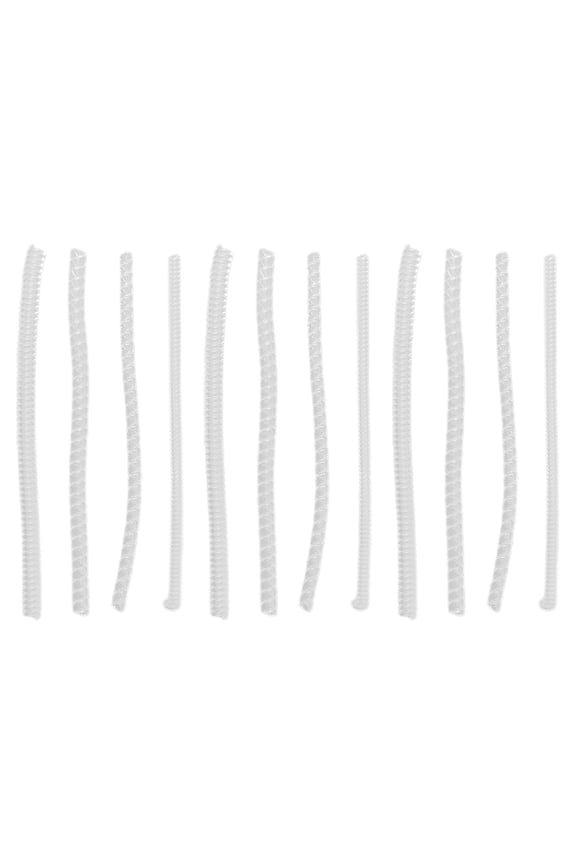 12-Pcs Ring Sizers Invisible Transparent Spring Rope Stop Ring Rotation Women Daily Wear