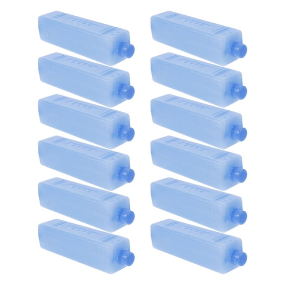 Tineasur 12Pcs Blue Ice Packs for Home Use Reusable Cooler Ice Packs with Extended Cold Retention