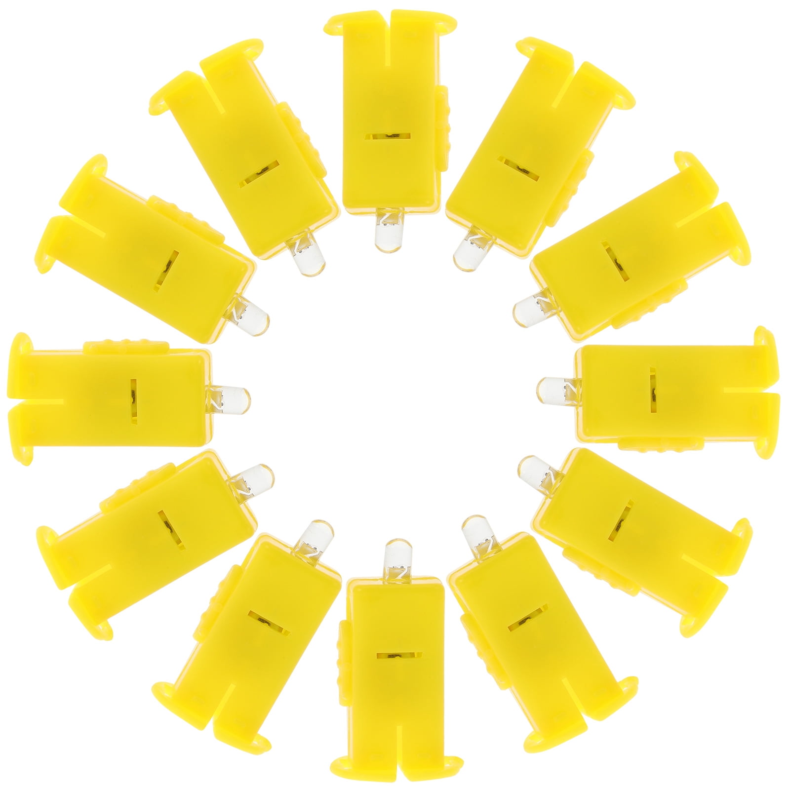 Tineasur 12Pcs Electronic LED Paper Wicks Lightweight Portable Lighting ...