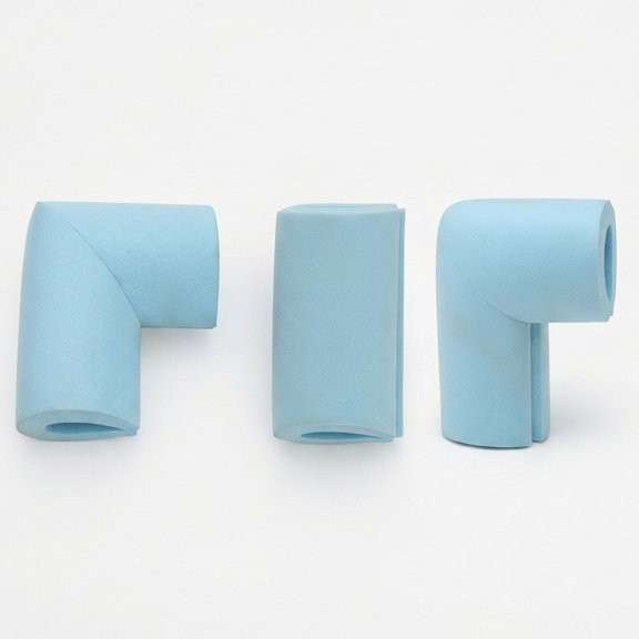 Tineasur 12 Pcs Sky U Shape Corner Protectors for Furniture, Table Edge Guards for Moving, Packing and Transport