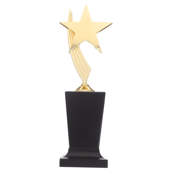 Tineasur 1Pc Golden Trophy with Crystal Base Ideal for Awarding Sports and Party Events