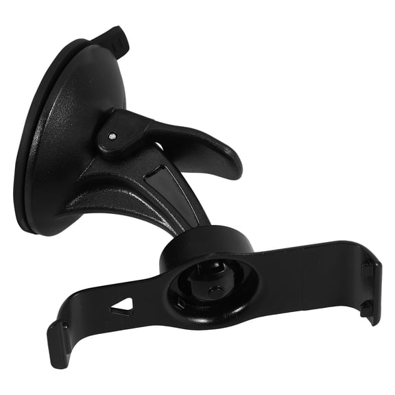Tineasur Black Plastic Car Mount Holder with Suction Cup for GPS Devices
