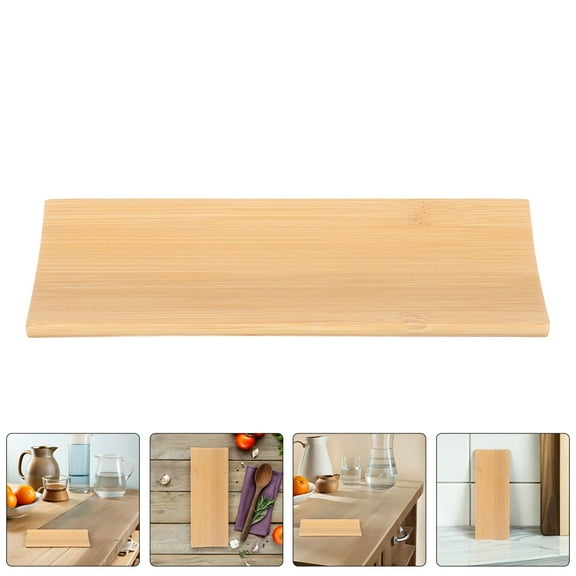 Tineasur Portable Wooden Sushi Tray Japanese Style Reusable Sushi Platter for Dining and Entertaining