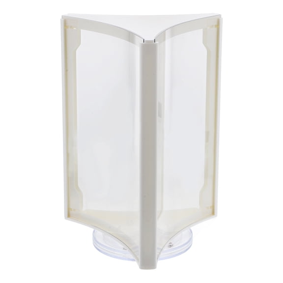 Tineasur Rotary Menu Stand Acrylic Multi Side Desktop Menu Holder for Cafes and Events