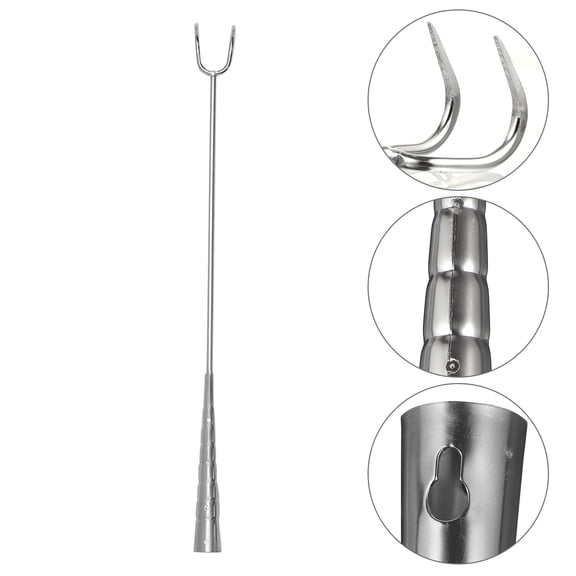Tineasur 1Pc Premium Stainless Steel Roasting Hook for Kitchen Supplies
