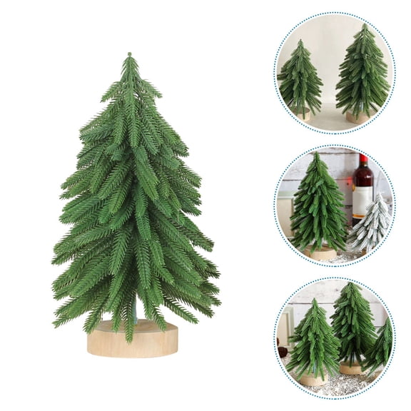 Tineasur Mini Tree for Bedroom Desktop Mini Christmas Tree 1Pack