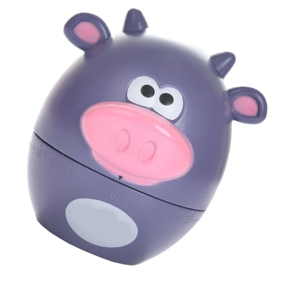Tineasur 1Pc Purple Mechanical Kitchen Timer for Cooking and Baking Time Reminder