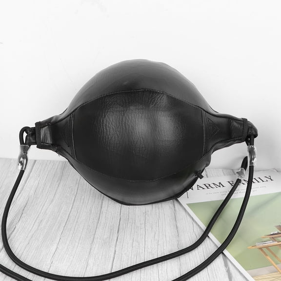 Tineasur 1Pc Professional Black Boxing Bag Pear Shape for Agility and Punching Workout