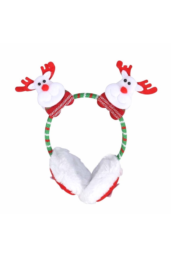Ear Covers Multi Knit Plush 1Set For Adults And Children