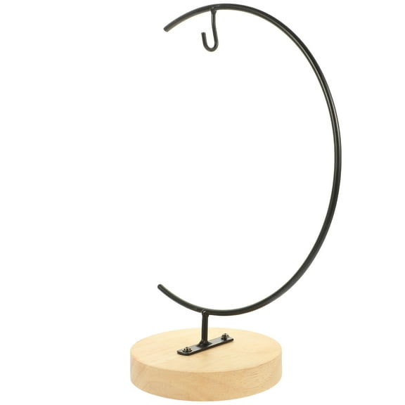 Tineasur Multi Functional Iron and Wood Hanging Planter Stand for Home and Meeting Room